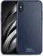 Чехол-накладка Ipaky Carbon Fiber Series/TPU Case With Carbon Fiber Apple iPhone XS Blue