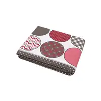 Пододеяльник Iris Home ранфорс - Maki красный 145*210