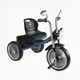 Детский велосипед 3-х колесный BS 096 BestTrike украинская озвучка музыкальная фара. Dark blue (168720)