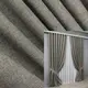 Комплект штор (2шт. 2х2,7м.) из легкой фактурной ткани лен, коллекция "ALORA-TON". Цвет серый. Код 1871ш 32-158