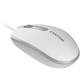 Мышь компьютерная проводная Canyon M-10 White/Gray CNE-CMS10WG светло-серая