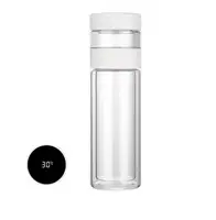 Заварочный термос с дисплеем Xiaomi QUANGE Intelligent Tea Separator Cup White (SJ020501)