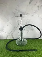 Кальян 2x2 Hookah Medium - White red (бело-красный) висота 55 см на 1 персону