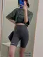 Треки женские бифлекс с подтяжкой внутри 19088 XL серые