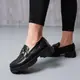 Броги женские Fashion Cann 3767 41 размер 26 см Черный
