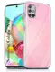 Силиконовый чехол для Samsung Galaxy A71 - Прозрачный (с заглушками)