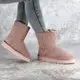 Угги женские Fashion Dominique 2350 41 размер 26 см Розовый