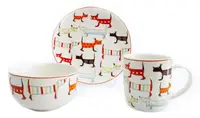 Детский набор посуды Astera Party Dogs A0690-KS-05 3 предмета