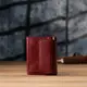 Миниатюрный женский кошелек из натуральной кожи ST Leather 23082 Бордовый