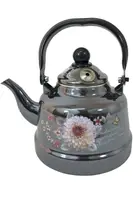 Чайник на плиту Edenberg Цветы EB-3356-Flower-Black 2.5 л черный
