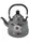 Чайник на плиту Edenberg Цветы EB-3356-Flower-Black 2.5 л черный