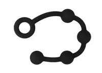 Анальные бусы ”P” Storm Beads S