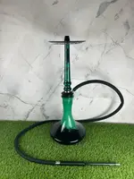 Кальян Tiaga Hookah Astra, зелёный, современный дизайн, высота 53 см