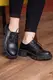 Броги женские Fashion Cliff 2874 40 размер 26 см Черный