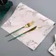Салфетка сервировочная Мрамор 7855 45х30 см белая