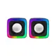 Акустика для ПК XTRIKE ME Wired Speaker SK-201 |3Wx2, 3.5mm+USB, RGB|