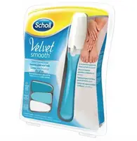 Електрична пилка для нігтів + 3 насадки Scholl Velvet NAIL Care System