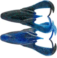 Силікон Keitech Noisy Flapper 3-5" (5 шт/уп) к:413 black blue (1551-12-72)