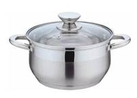 Кастрюля со стеклянной крышкой Benson BN-600 36 см 8 л