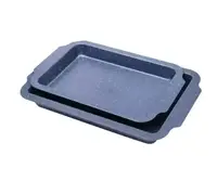 Форма для выпечки прямоугольная Edenberg EB-15006 35,8x23,2x3,4 см серая