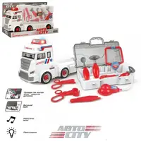 Конструктор на шурупах Limo Toy Скорая помощь KB-041