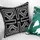 Подушка с мешковины Pattern 45x45 см (45PHB_ERA004)