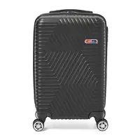 Чемодан маленький 4 колеса Ricco Grande T1ABS600black-M