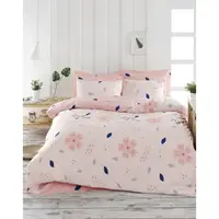Постельное белье Lotus Home Perfect Ranforce - Flowers розовый семейный