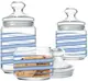 Набор банок Luminarc Club Spiral Blue Q0394 3 предмета