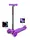 Детский самокат MAXI. Violet (все колёса светятся)