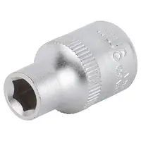 Насадка шестигранная короткая 1/2" 9мм CrV mid SIGMA (6071091)