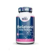 Натуральная добавка Haya Labs Melatonin Time Release 5 mg, 60 таблеток