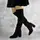 Ботфорты женские Fashion Frances 2358 39 размер 25 см Черный