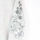 Стильний костюм для дівчинки з вишивкою weaving flowers
