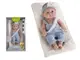 Пупс "Pure baby", резиновый, одеяло, длина 28 см. Multicolor (147738)