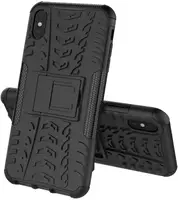 Чехол-накладка TOTO Dazzle Kickstand 2 in 1 Case Apple iPhone XS Max Black