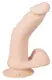 Реалистичный гнущийся RC-вибратор с шариками -Bendable RC Vibrator with Balls Nature Skin