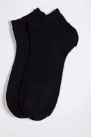 Короткие мужские носки черного цвета 151R986