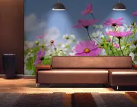 Фотообои текстурированные, виниловые Цветы, 250х380 см, fo01inV_fl102515