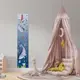 Детская наклейка ростомер морские 30х155 72022011