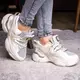 Женские кроссовки Fashion Agatha 2048 40 размер 25 см Бежевый