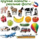 Набор магнитных пазлов Magdum "Baby puzzle" ML4031-62 EN