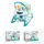 Дитячий шезлонг Hu-Baby 869 B 4в1 музична підвіска регульована спинка. Multicolor (179353)