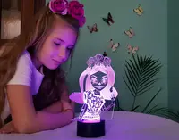 Сменная пластина для 3D светильников "Монстер Хай 2" 3DTOYSLAMP