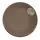 Тарелка десертная Cesiro Spiral D3070S-G142-ucenka 20 см кофе с молоком (уценка)