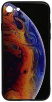 Чехол-накладка TOTO Print Glass Space Case Apple iPhone 7/8/SE 2020 Violet
