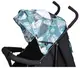 Коляска для ребенка прогулочная FreeON Simple, black - green