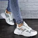 Женские кроссовки Fashion Kirsty 1885 37 размер 23,5 см Серый
