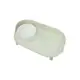 Миска для котов и собак двойная с полочкой Hoopet 20G0452G White