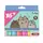 Крейда кольорова кругла Yes Pusheen 400559 6 кольорів